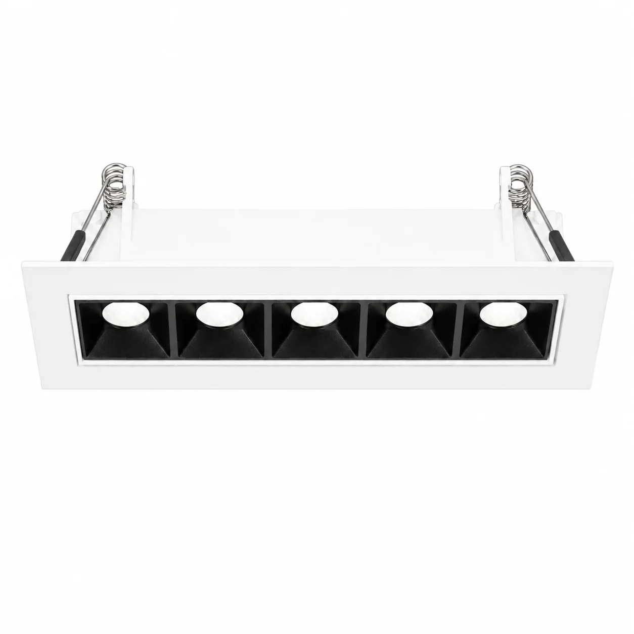 Santorini 5DOT TRM WH/BK LED